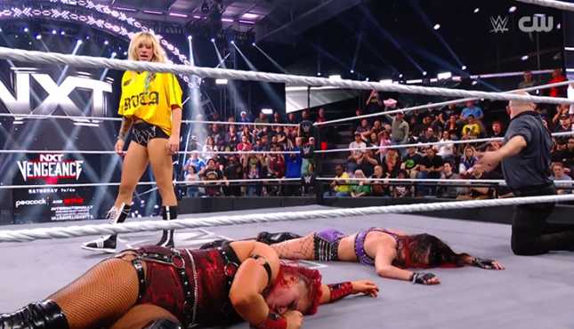 WWE NXT Sol Ruca Zaria Jacy Jayne 3-3-26