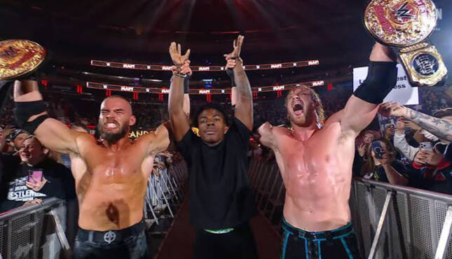 WWE Raw Austin Theory Logan Paul IShowSpeed 3-30-26 The Vision, LA Knight