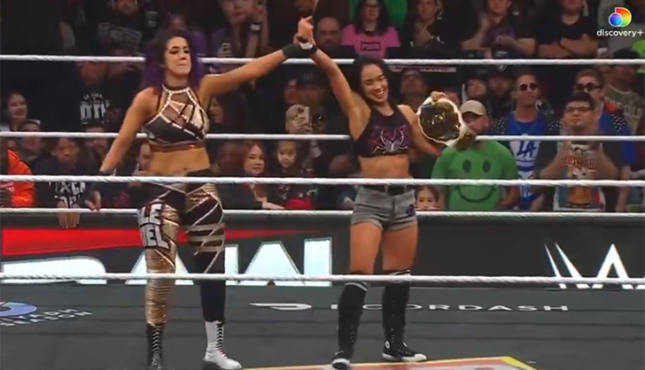 WWE Raw Bayley AJ Lee 3-17-26