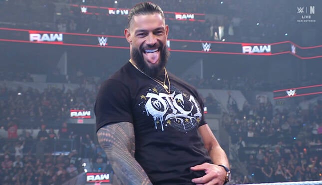 WWE Raw Roman Reigns 3-16-26