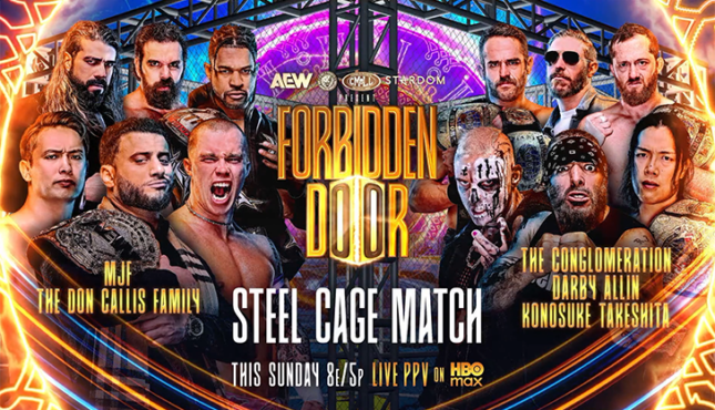 AEW x NJPW Forbidden Door Cage Match