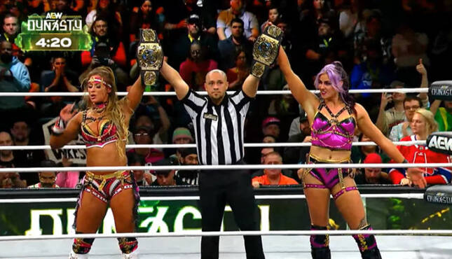 Divine Dominion Megan Bayne Lena Kross AEW Dynasty 2026