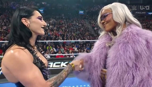 Rhea Ripley Jade Cargill WWE Smackdown 3-6-26