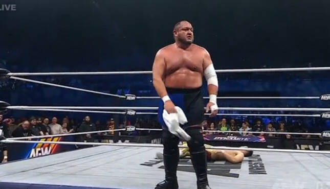 Samoa Joe AEW Dynamite 4-22-26
