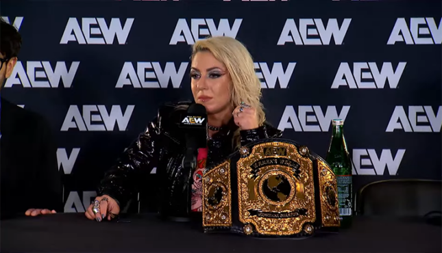 Thekla AEW Dynasty Post-Show