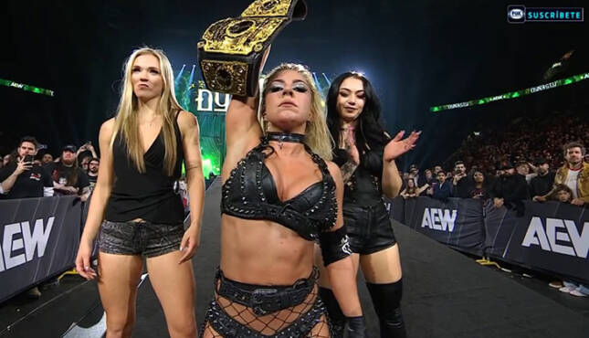 Thekla Sisters of Sin AEW Dynasty Triangle of Madness