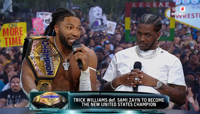 Trick Williams Lil Yachty WrestleMania 42 Post-Show