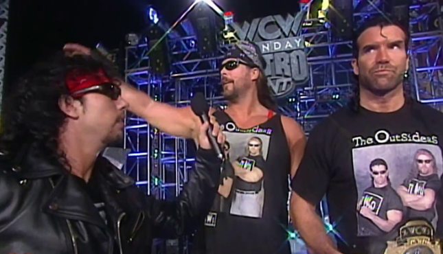 WCW Nitro 12-16-96 nWo Sean Waltman Kevin Nash Scott Hall