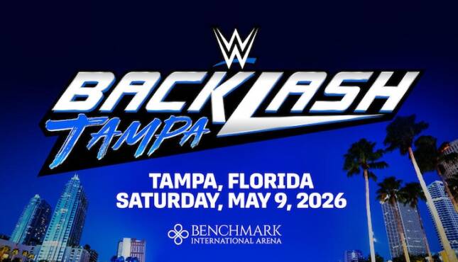 WWE Backlash 2026 Tampa Florida