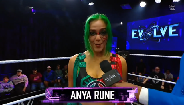 WWE EVOLVE Anya Rune 4-10-26