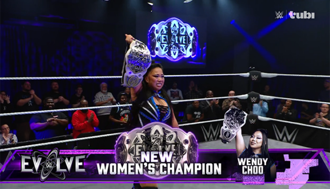 WWE EVOLVE Wendy Choo 4-15-26
