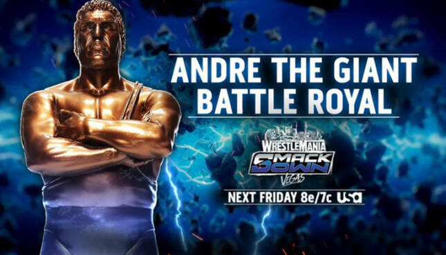 WWE Smackdown 4-17-26 Andre the Giant Battle Royale