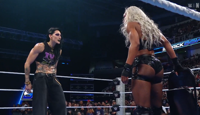 WWE Smackdown Rhea Ripley Jade Cargill 4-10-26