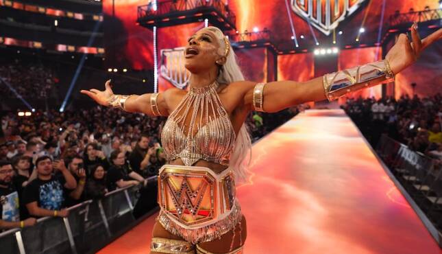 WWE WrestleMania 42 - Jade Cargill entrance