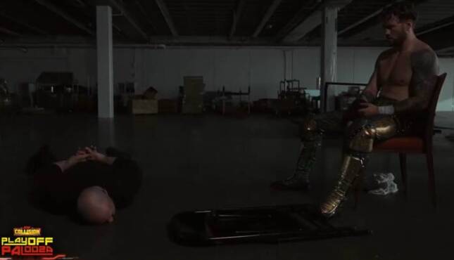 Will Ospreay and Jon Moxley.