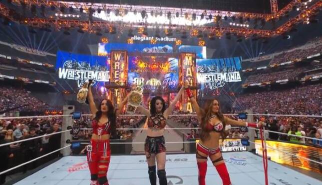 Paige Bella Twins WrestleMania 42