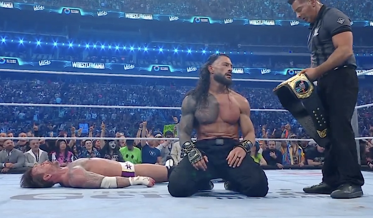 The Miz Reacts to CM Punk vs. Roman Reigns at WrestleMania 42