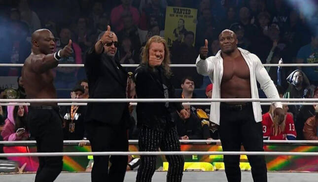 AEW Double Or Nothing 2026 Chris Jericho Hurt Syndicate Stadium Stampede