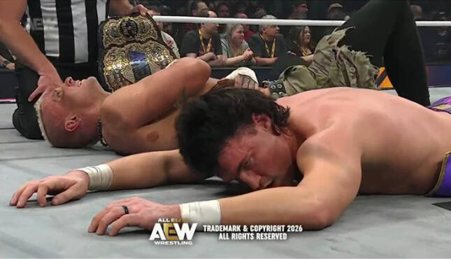 AEW Dynamite 5-20-26 Darby Allin Mike Bailey