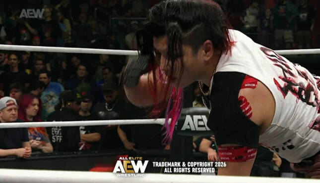 AEW Dynamite Hikaru Shida 5-27-26