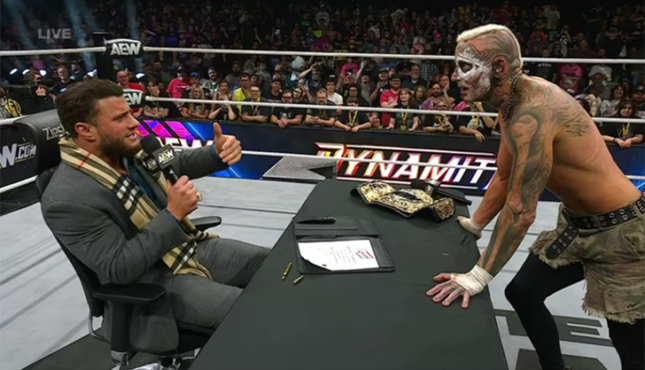 AEW Dynamite MJF Darby Allin 5-13-26