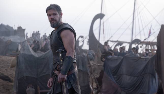Matt Damon is Odysseus in THE ODYSSEY, written, produced, and directed by Christopher Nolan.