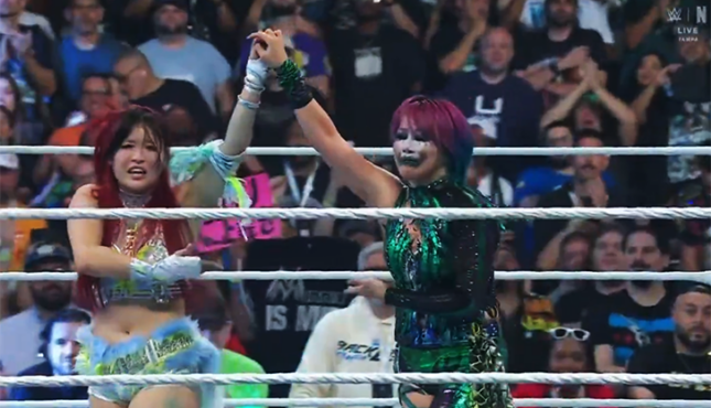 WWE Backlash Asuka IYO SKY