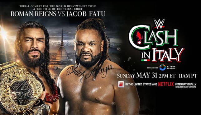 WWE Clash in Italy TC