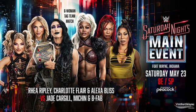 WWE Saturday Night's Main Event 5-23-26 6-Woman