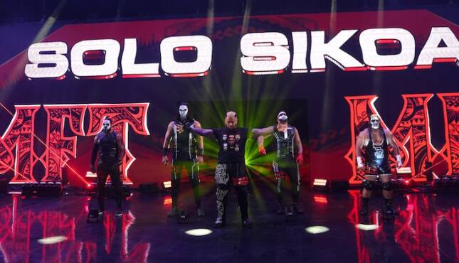 WWE SmackDown 4-17-26 - TThe MFTs JC Mateo, Solo Sikoa, Tama Tonga, Tonga Loa, Talla Tonga