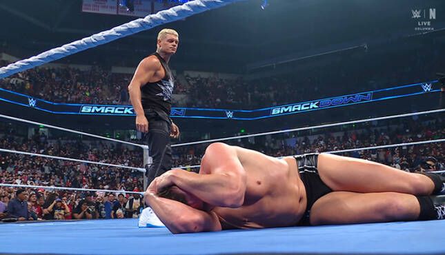 WWE Smackdown Cody Rhodes Gunther 5-15-26