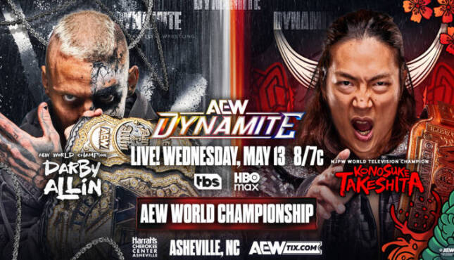 Darby Allin vs. Konosuke Takeshita | AEW Dynamite (5/13)