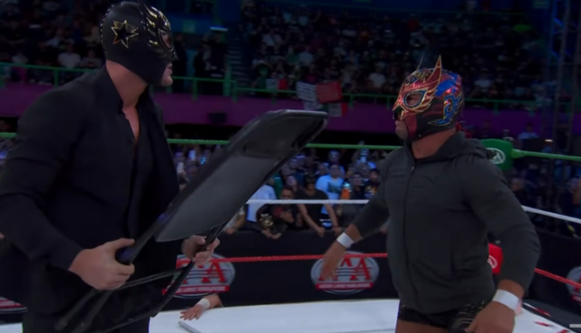 El Grande Americanos on 5/23 AAA show.