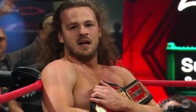 Jack Perry on AEW Collision.
