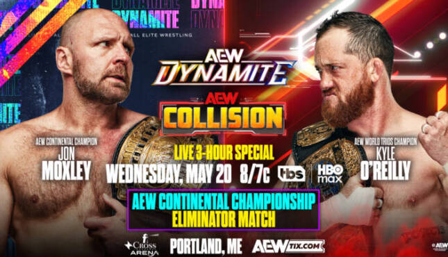 AEW Continental Champion Jon Moxley vs. Kyle O'Reilly