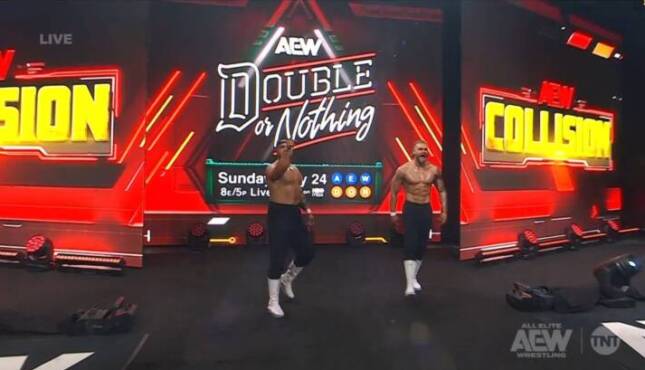 AEW Collision The Gunns, Austin Colten Gunn