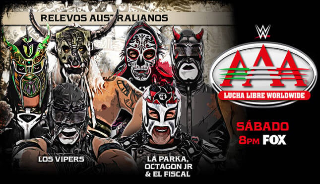 AAA On FOX Los Vipers La Parka Octagon Jr El Fiscal