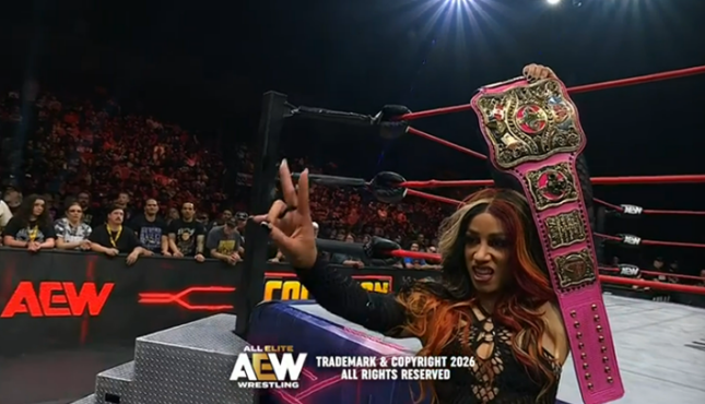 AEW Collision Mercedes Mone 6-6-26