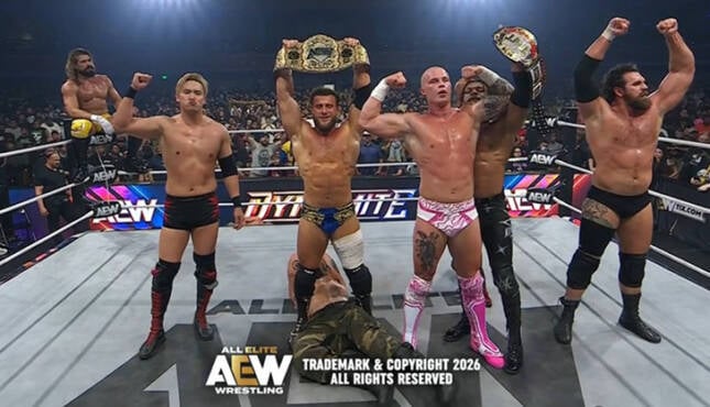 AEW Dynamite Team MJF 6-17-26