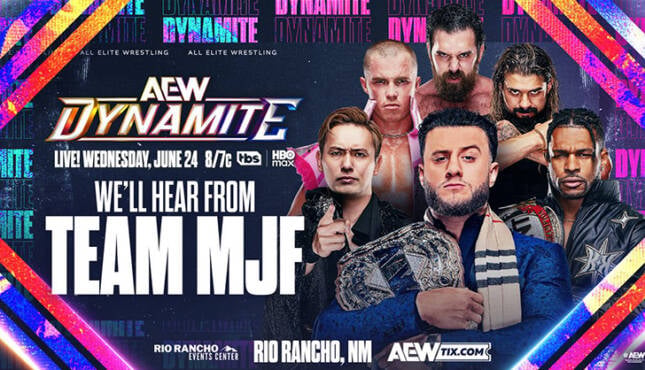 AEW Dynamite Team MJF 6-22-26