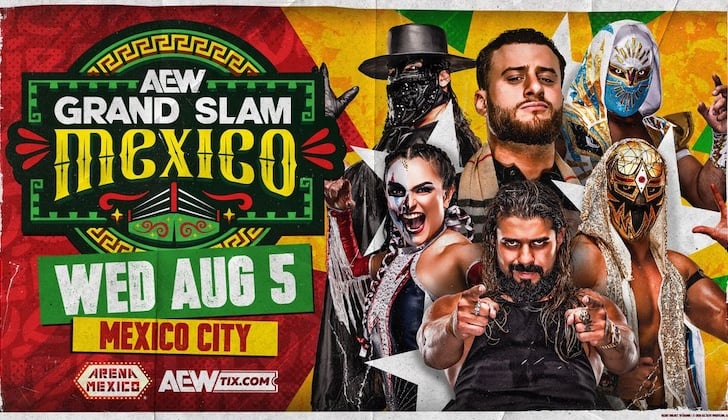 AEW Grand Slam Mexico 2026 Announced for August 5 in Mexico City