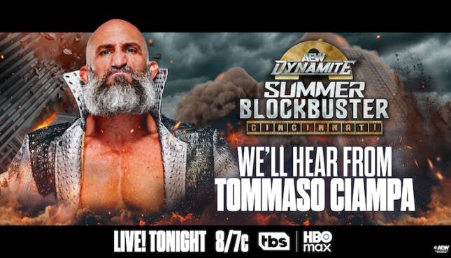 AEW Summer Blockbuster Tommaso Ciampa June 10 2026