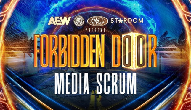 AEW x NJPW Forbidden Door Post Show Media Scrum