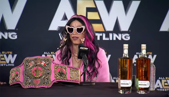 AEW x NJPW Forbidden Door Post-Show Mercedes Mone