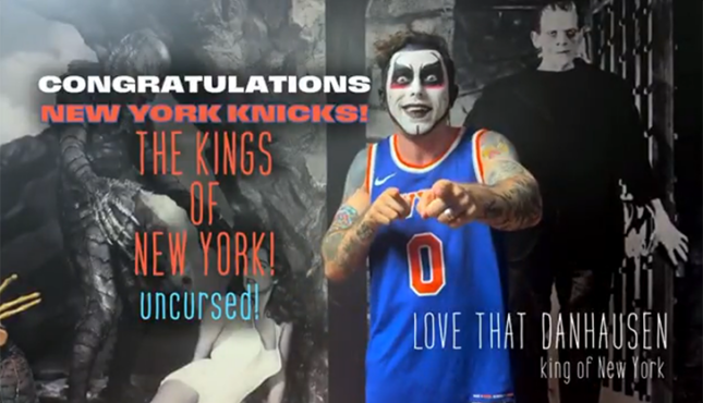 Danhausen New York Knicks WWE Raw 6-15-26