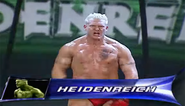 Heidenreich Entrance WWE