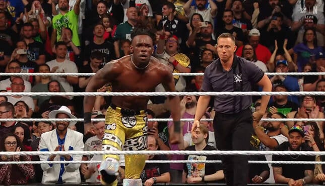 Je'Von Evans WWE Raw 6-8-26