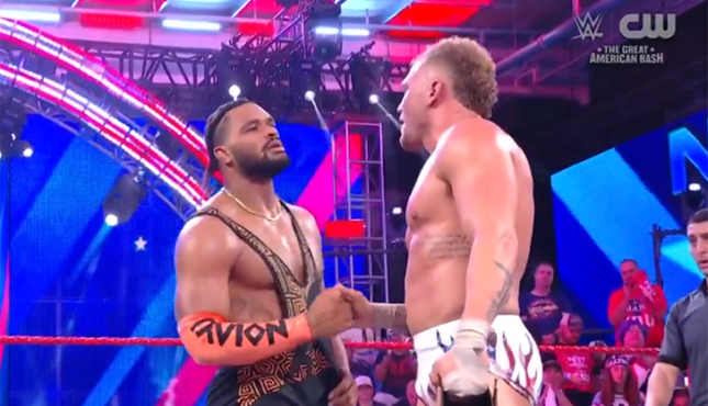 NXT Great American Bash Tavion Heights Myles Borne