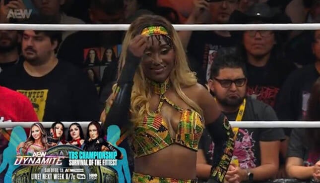 Queen Aminata AEW Dynamite 6-24-26