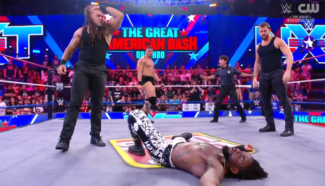 Saquon Shugars DarkState NXT Great American Bash